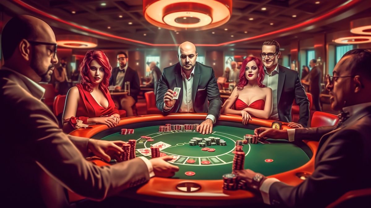 Myanmar Online Casino ဂိမ်းများ ကစားနေသောမြင်ကွင်း