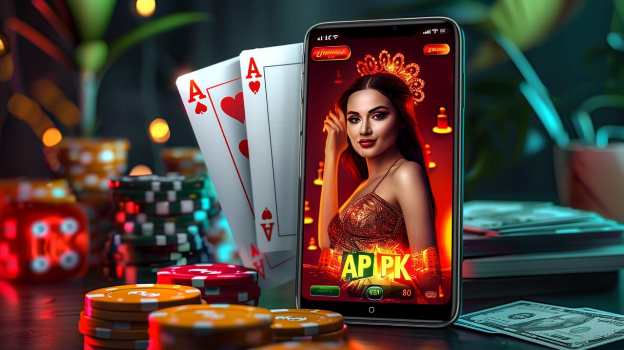 Slots ဂိမ်း Reels နှင့် Symbol များ ပြနေသောမြင်ကွင်း